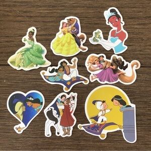 Disney Sticker pack: Princesses Couples